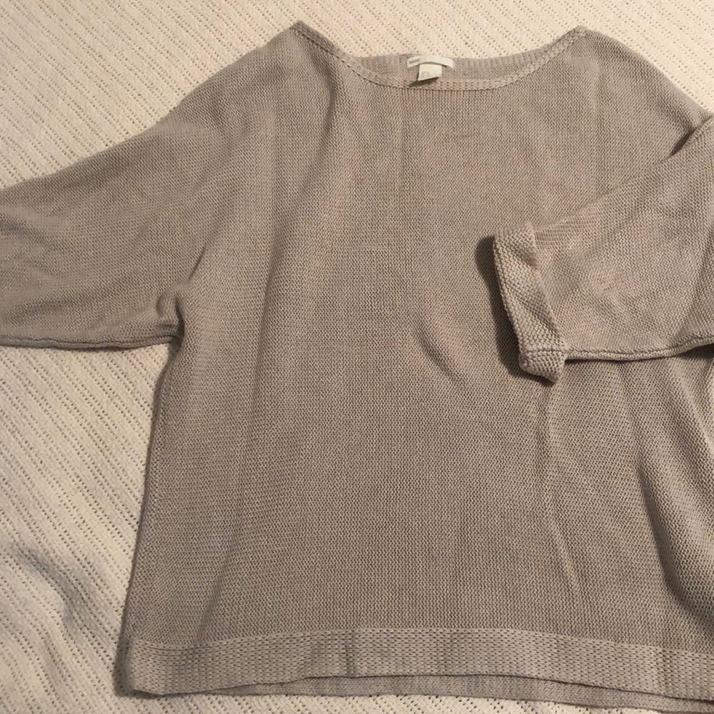 H&M Basics Tan Sweater